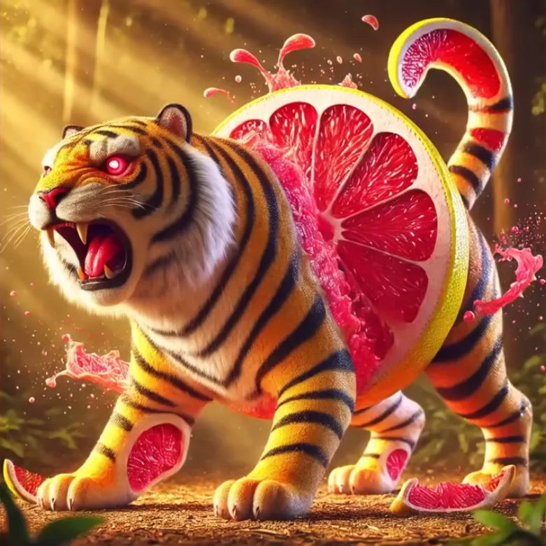 Tigrulli grapefrutunni